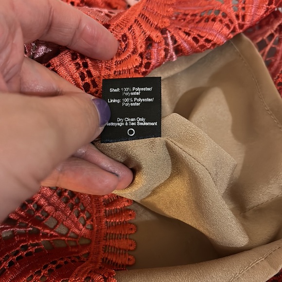 Dress the population brigitte lace romper - Picture 6 of 7